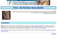 Tablet Screenshot of koios.generationcp.org